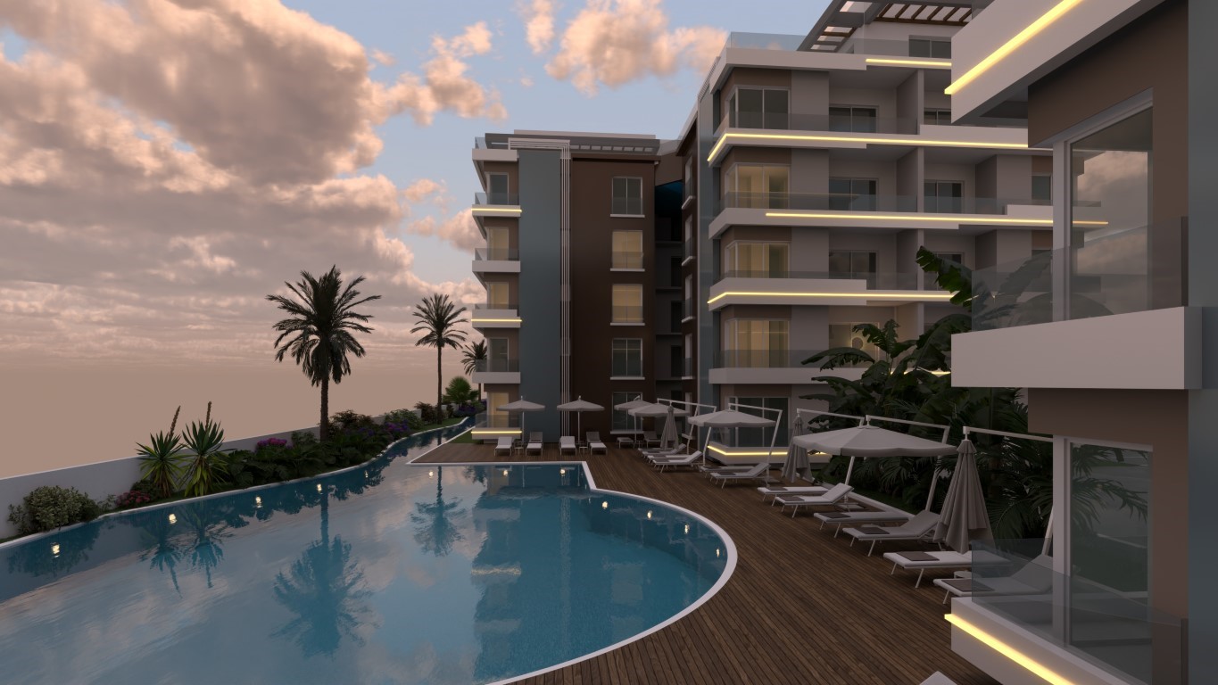 North Cyprus Residential Complex Project, 1+1, 2+1, 3+1 - Фото 13