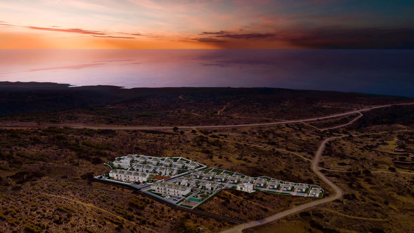 New light villa complex in Northern Cyprus, with sea and mountain views - Фото 2