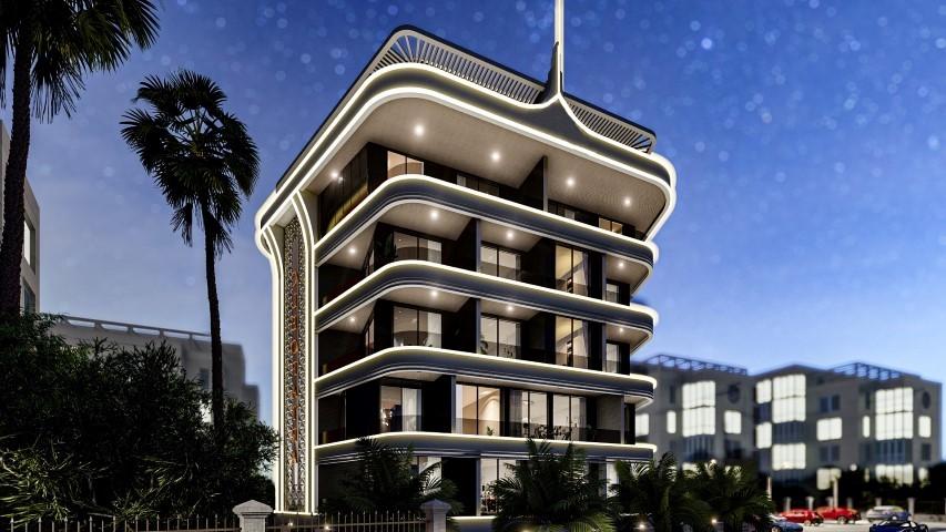 New project in the heart of Alanya with 1+1, 2+1 apartments - Фото 2