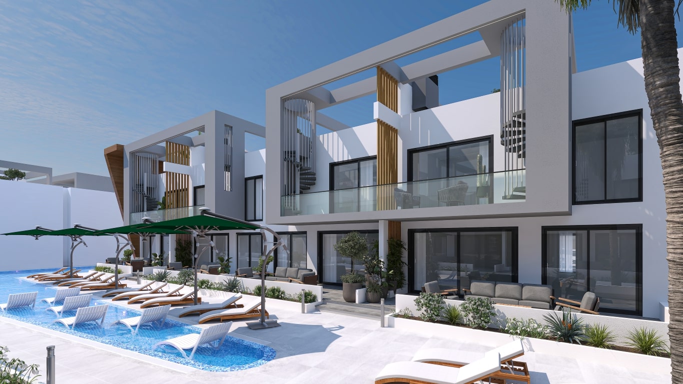 New project apartment in Northern Cyprus, 2+1 floor area 105 m2 - Фото 8