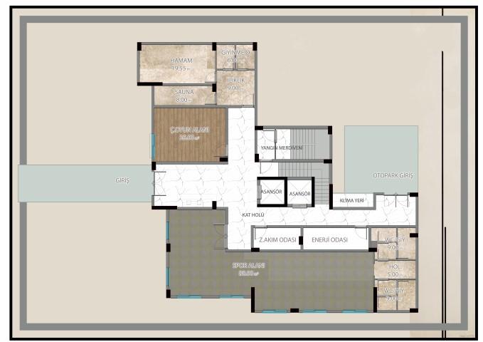 New project under construction in the Demirtaş area, apartments in 1+1, 2+1, 3+1 - Фото 12