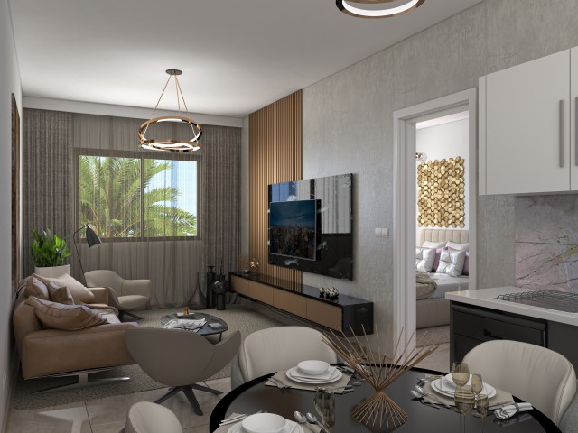 New high-rise project in Northern Cyprus, Iskele area, area 45-210 m² - Фото 21