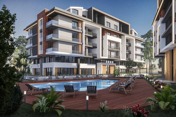 New residential complex with commercial premises in Antalya, Cognaalta district - Фото 13