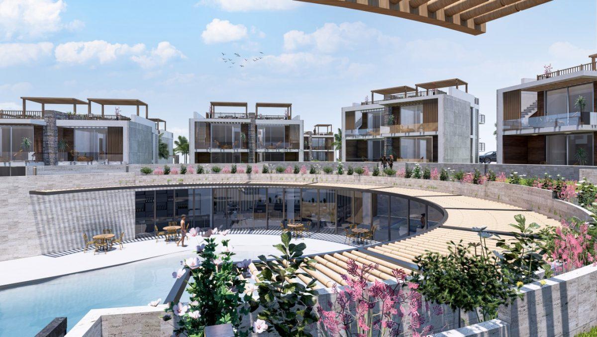 New project of villas and apartments in Northern Cyprus with sea view, Kyrenia town - Фото 6