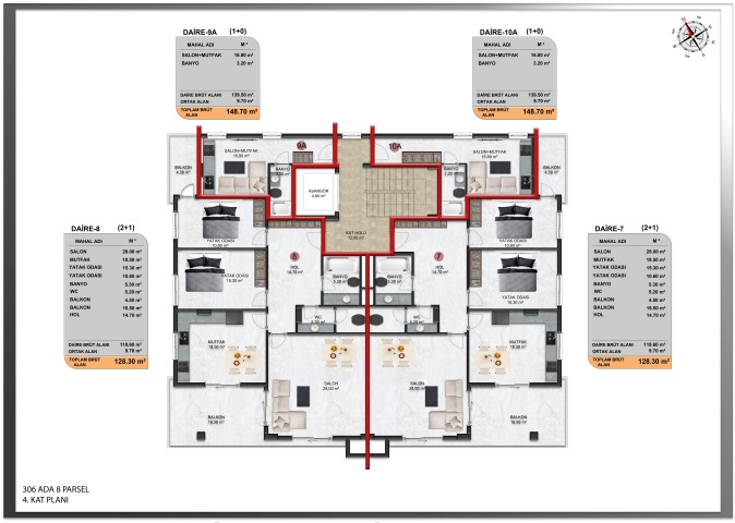 New cozy Project in Alanya, Jikjilli district - Фото 24