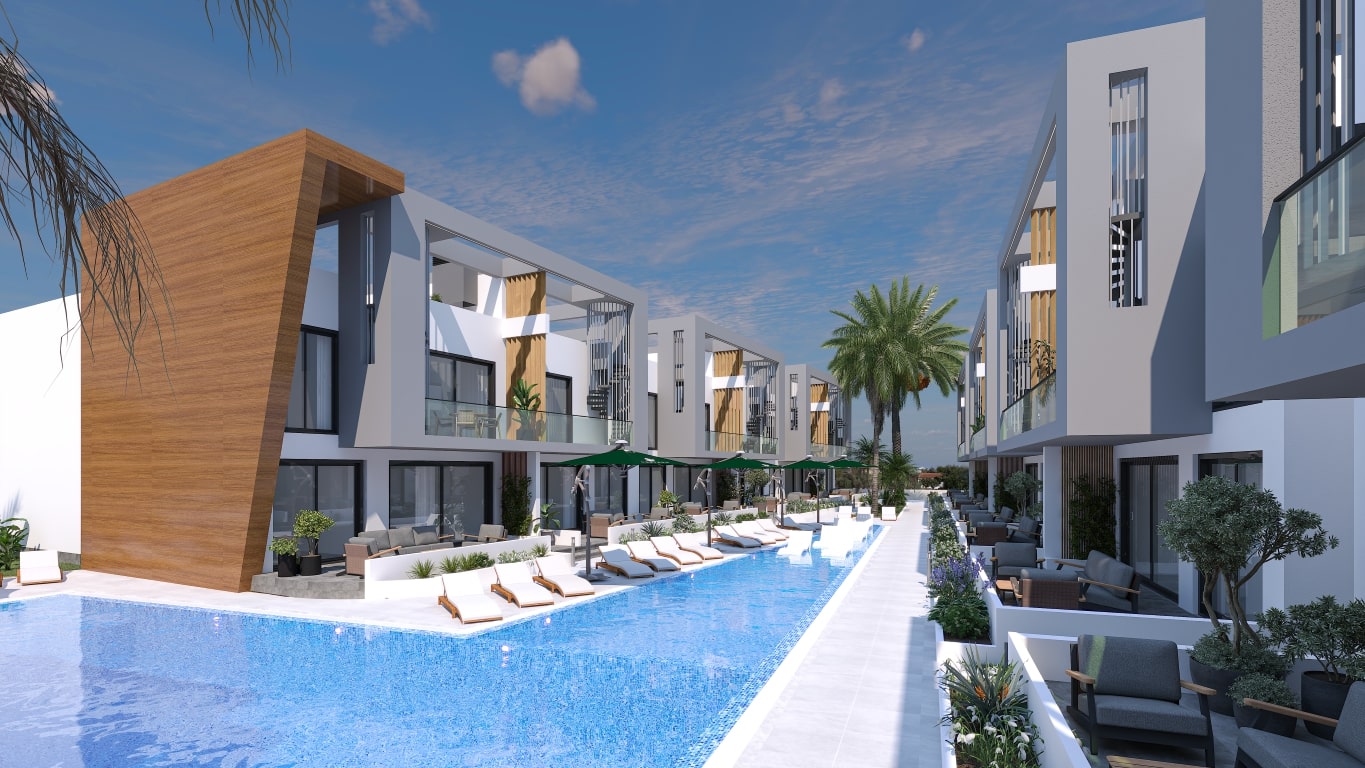 New project apartment in Northern Cyprus, 2+1 floor area 105 m2 - Фото 6