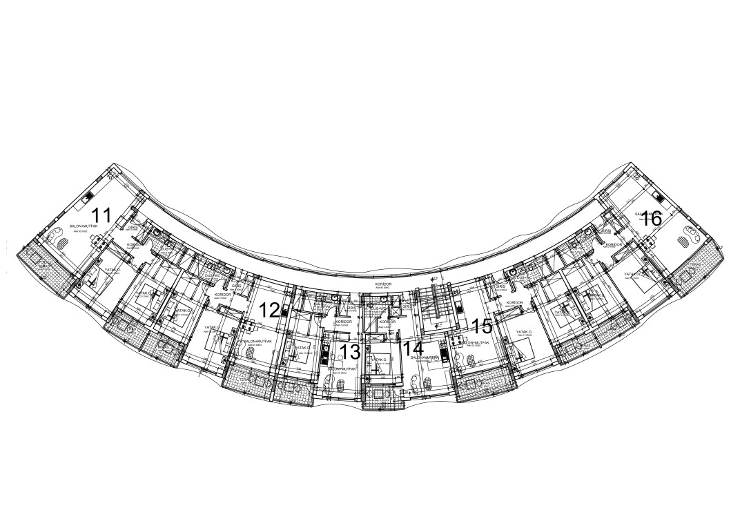 New project in Northern Cyprus, located 200 m from the sea, Iskele - Фото 18