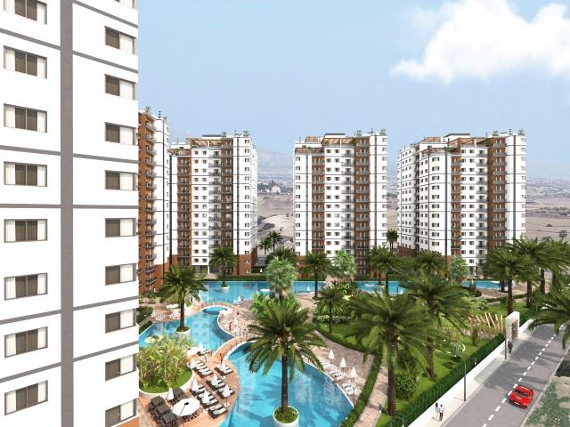 New high-rise project in Northern Cyprus, Iskele area, area 45-210 m² - Фото 8