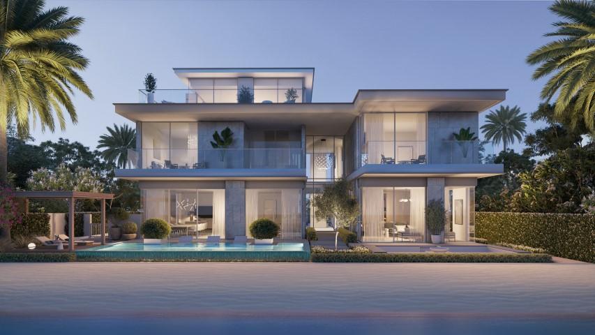 Villa complex in Dubai apartments 7+1, with private access to the beach - Фото 4