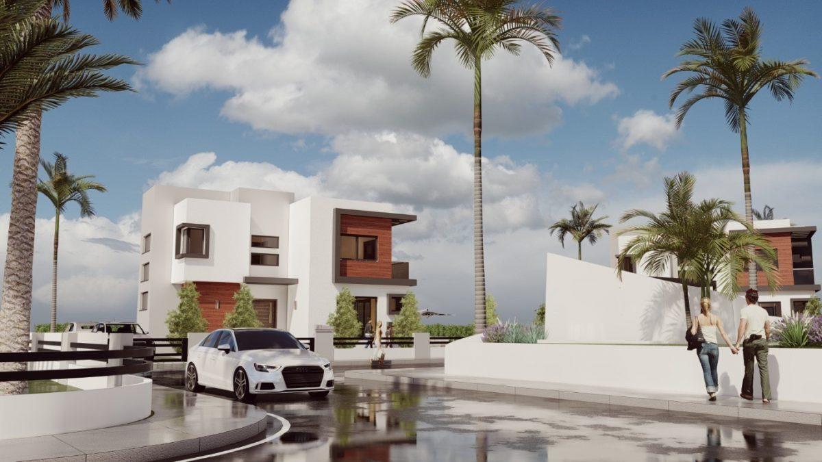 Design of new villas in Northern Cyprus with 3+1 apartments with a floor area of 195 m2, district of Iskele - Фото 3