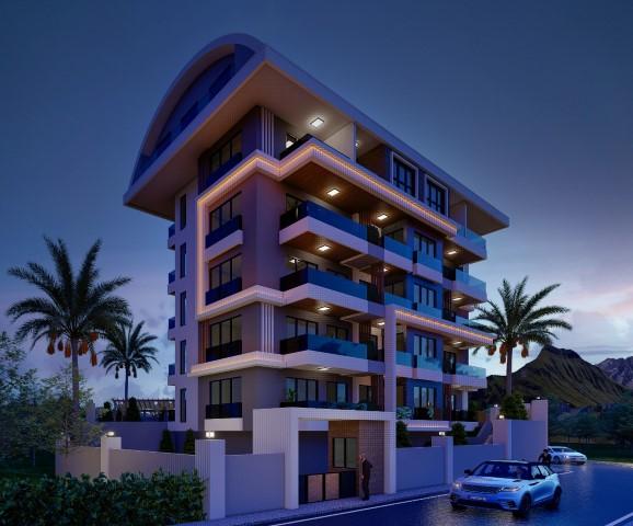 New project of residential complex in Alanya, Jikjilli district, different types - 1+1, 2+1 and 3+1 - Фото 4