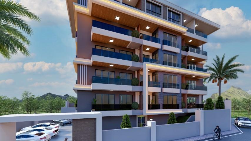 New project of residential complex in Alanya, Jikjilli district, different types - 1+1, 2+1 and 3+1 - Фото 5