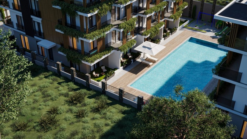 New residential complex located in the green zone of Alanya, Avsalar district - Фото 5