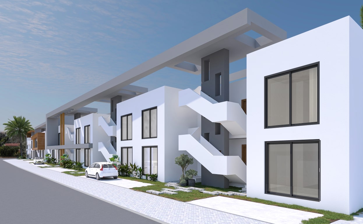 New project apartment in Northern Cyprus, 2+1 floor area 105 m2 - Фото 5