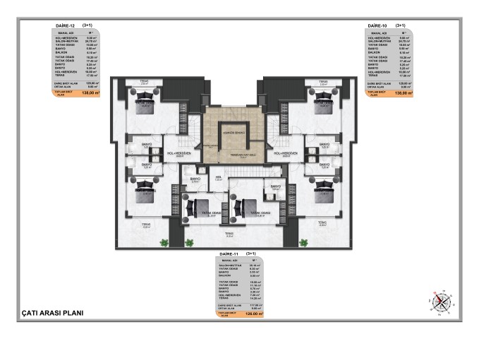 New project under construction with various layouts, Oba district - Фото 31