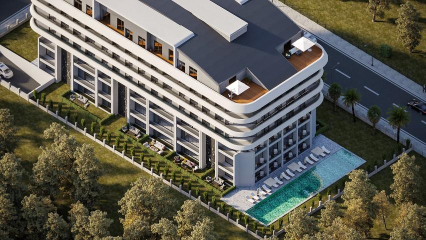 Project of a modern residential complex in the city of Antalya, Cognalta district - Фото 4