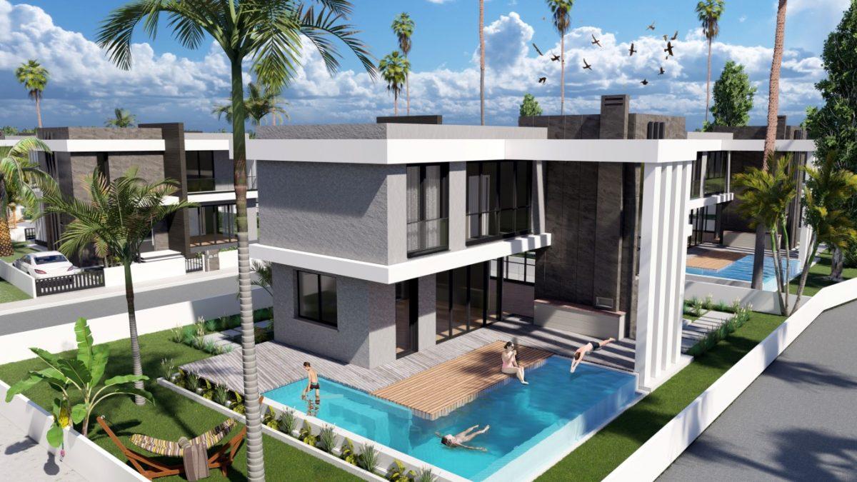 Construction of villas with infrastructure in Northern Cyprus, with 3+1 and 4+1 apartments - Фото 15