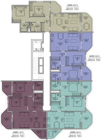 New residential complex in Gazipash, with 1+1, 2+1, 3+1 apartments - Фото 23