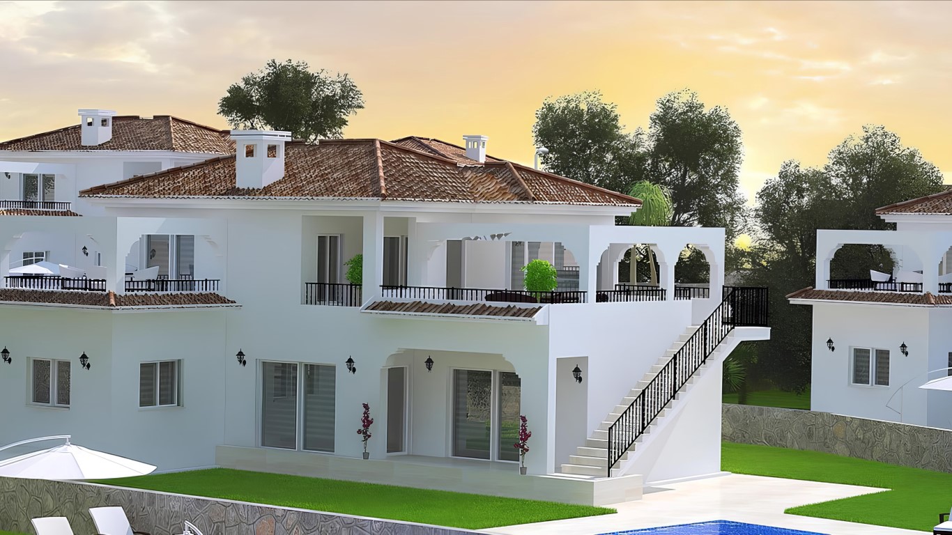 Project of modern villas under construction 4+1 in Kyrenia - Фото 5