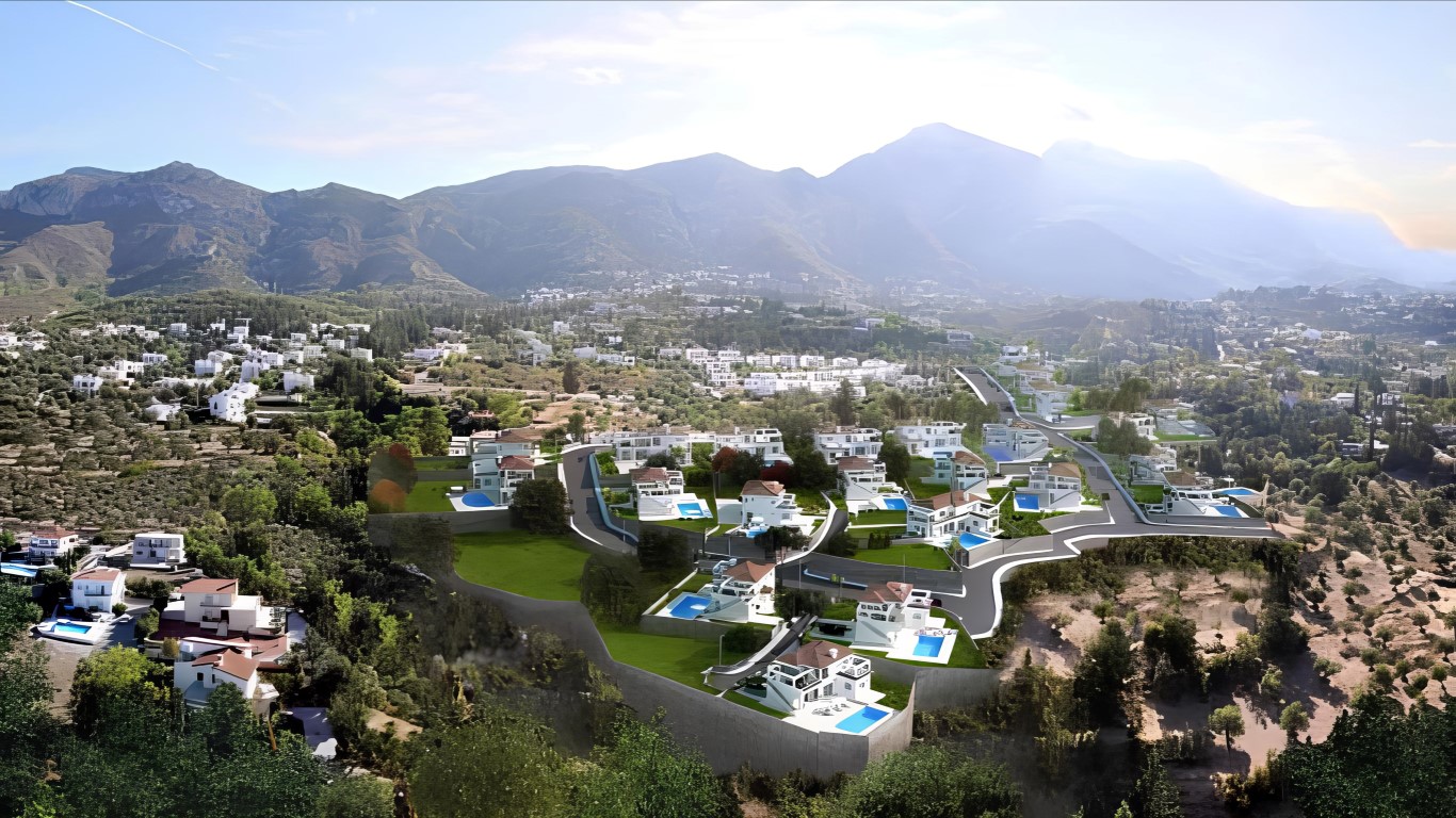 Project of modern villas under construction 4+1 in Kyrenia - Фото 2