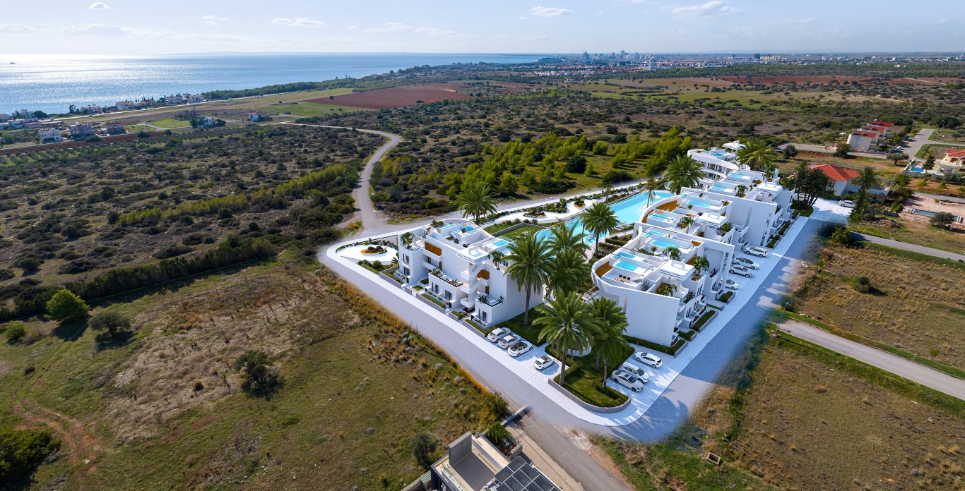 New project in Northern Cyprus, in the Iskele area, with loft apartments - Фото 2