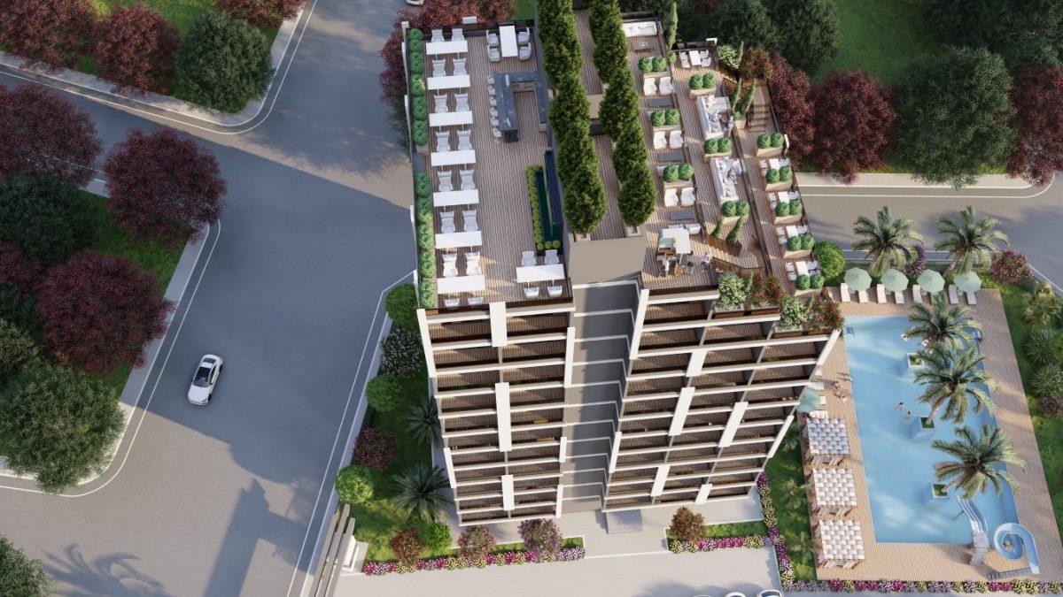 New project with one bedroom apartments in Teje, Mersin - Фото 3