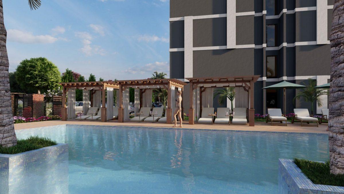 New project with one bedroom apartments in Teje, Mersin - Фото 6