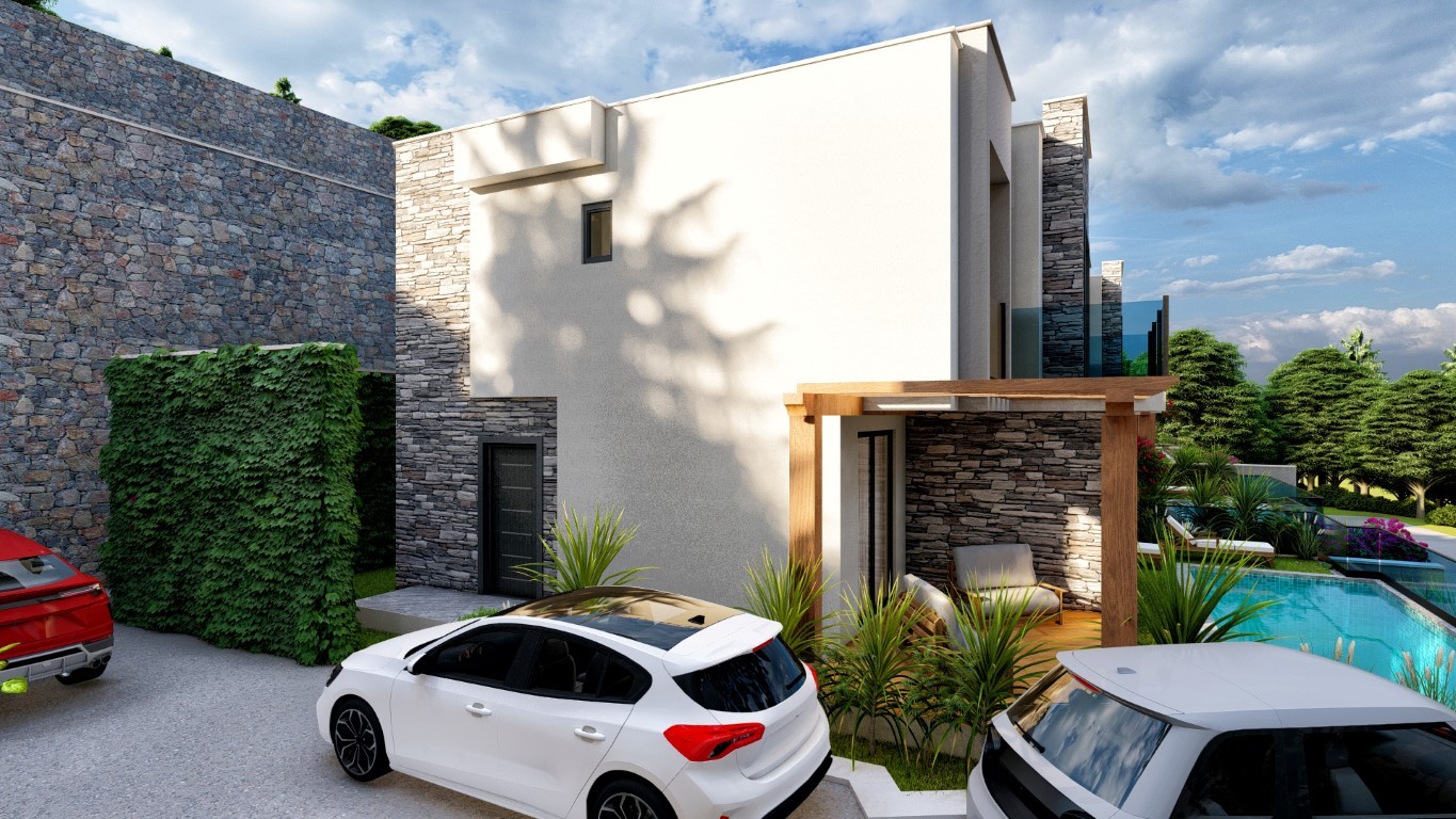 Complex villas planning 2+1, 3+1, 4+1 in Bodrum, with own pool - Фото 8