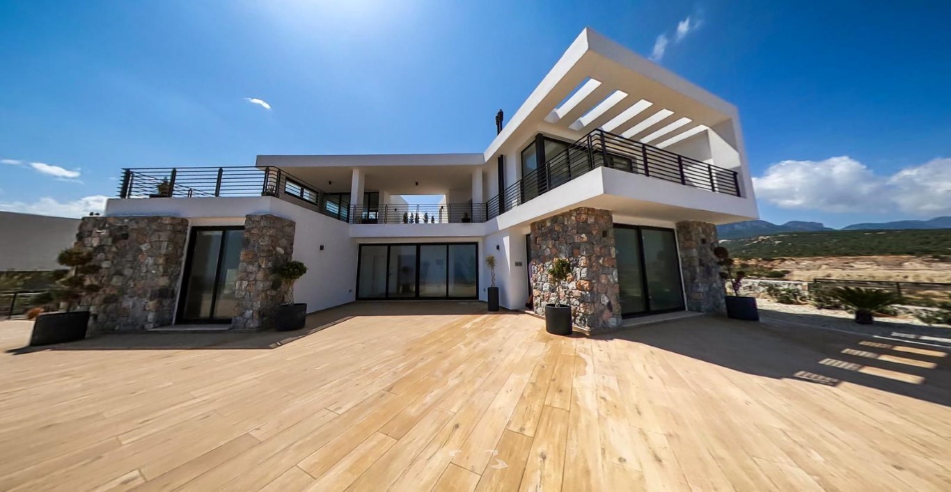 New project of villas in Northern Cyprus, located on the sea, Esentep - Фото 6