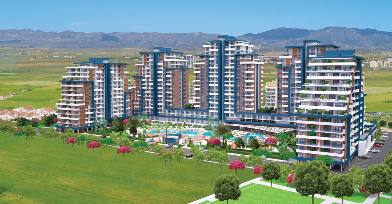 High-rise project with varied infrastructure in Northern Cyprus, Ischele region - Фото 3