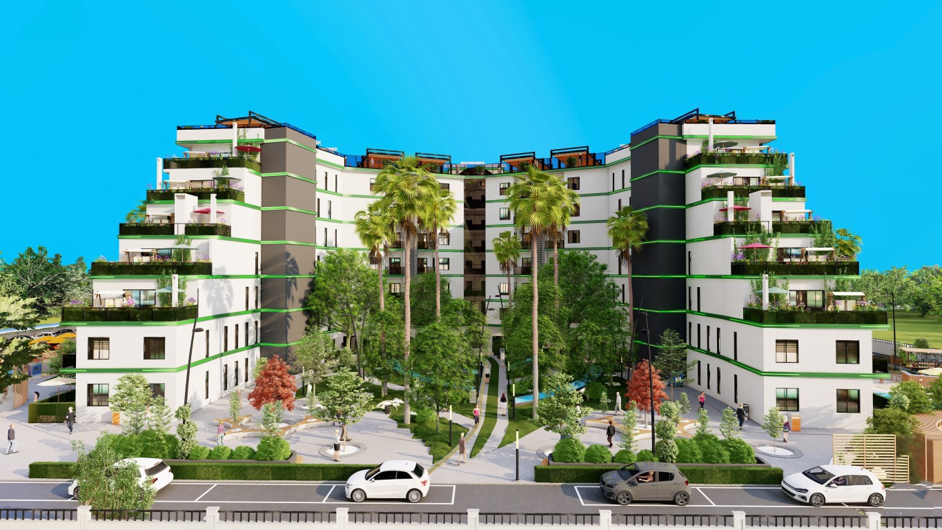 Project of a modern residential complex in the city of Antalya, Kepez district - Фото 8