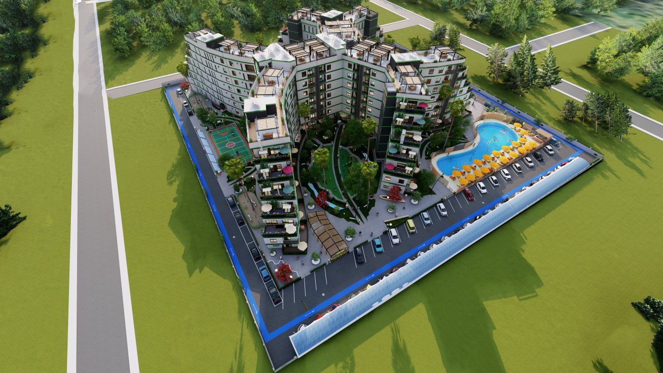 Project of a modern residential complex in the city of Antalya, Kepez district - Фото 5