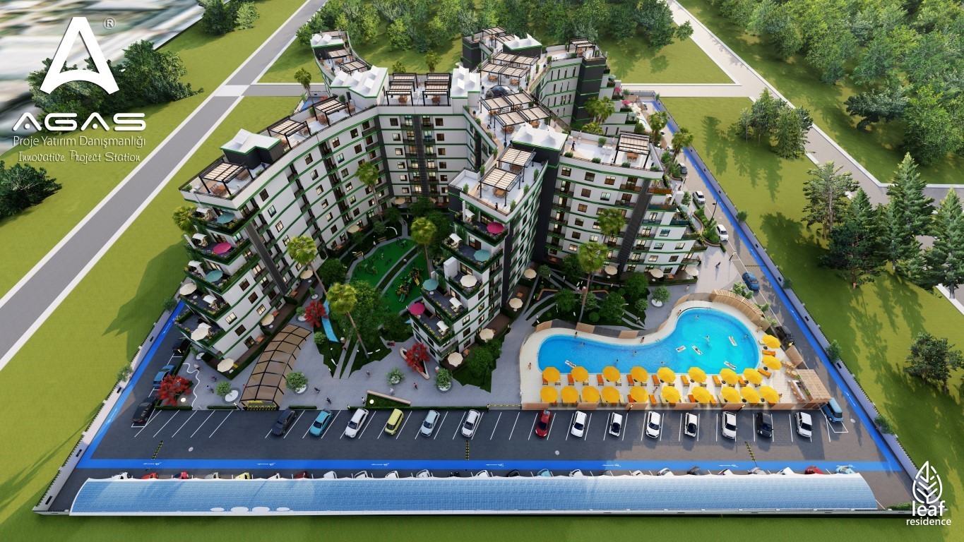 Project of a modern residential complex in the city of Antalya, Kepez district - Фото 4