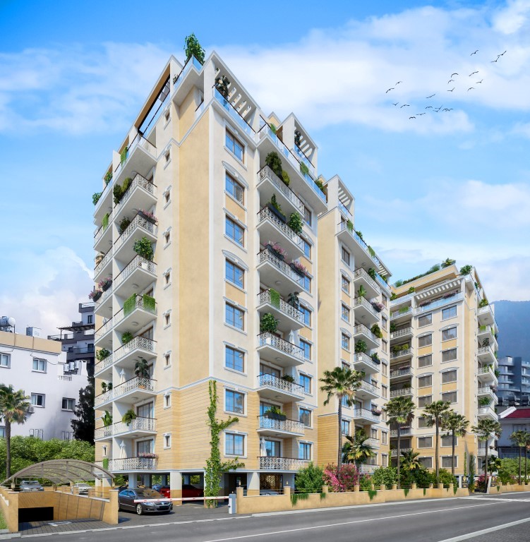 New residential complex in Kyrenia, Northern Cyprus (area - 60-140 m²) - Фото 3