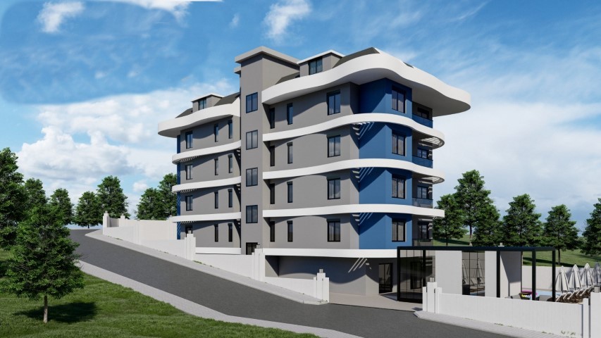 New modern complex in the center of Alanya, 1+1 and 2+1 apartments - Фото 7