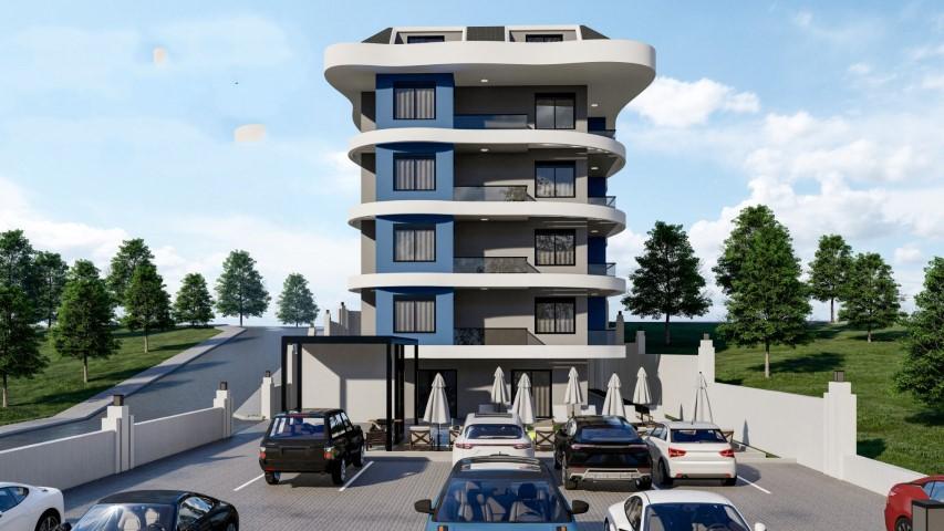 New modern complex in the center of Alanya, 1+1 and 2+1 apartments - Фото 9