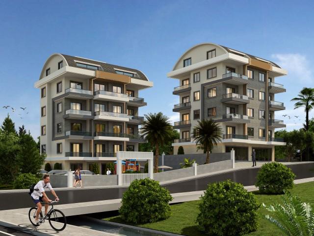 New modern project in Turkey at the construction stage, in the district of Pajallar, Alanya - Фото 3