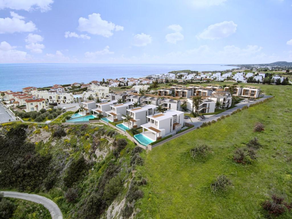 New project of villas and apartments in Northern Cyprus with sea view, Kyrenia town - Фото 3