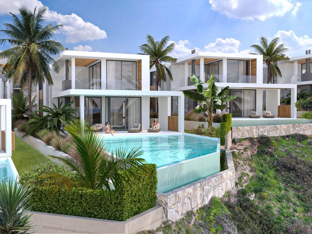 New project of villas and apartments in Northern Cyprus with sea view, Kyrenia town - Фото 11