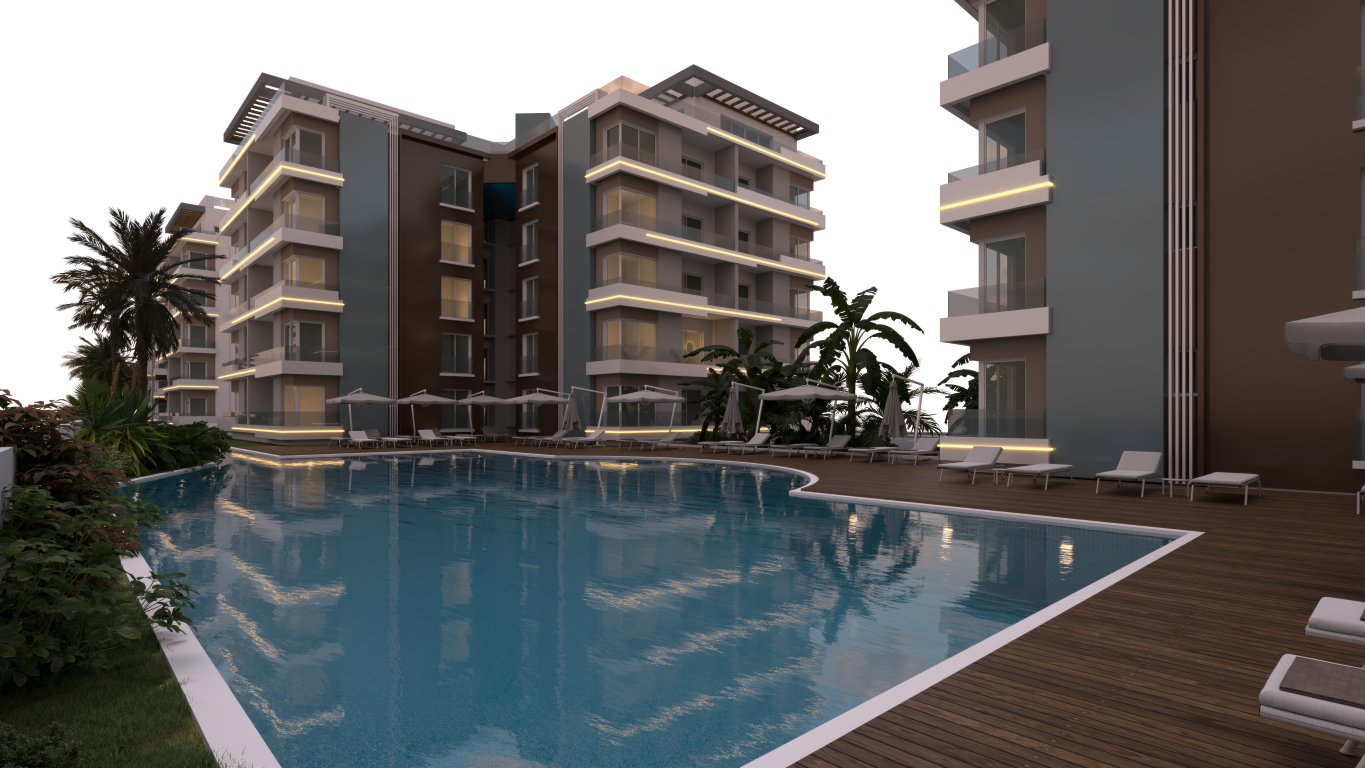 North Cyprus Residential Complex Project, 1+1, 2+1, 3+1 - Фото 14