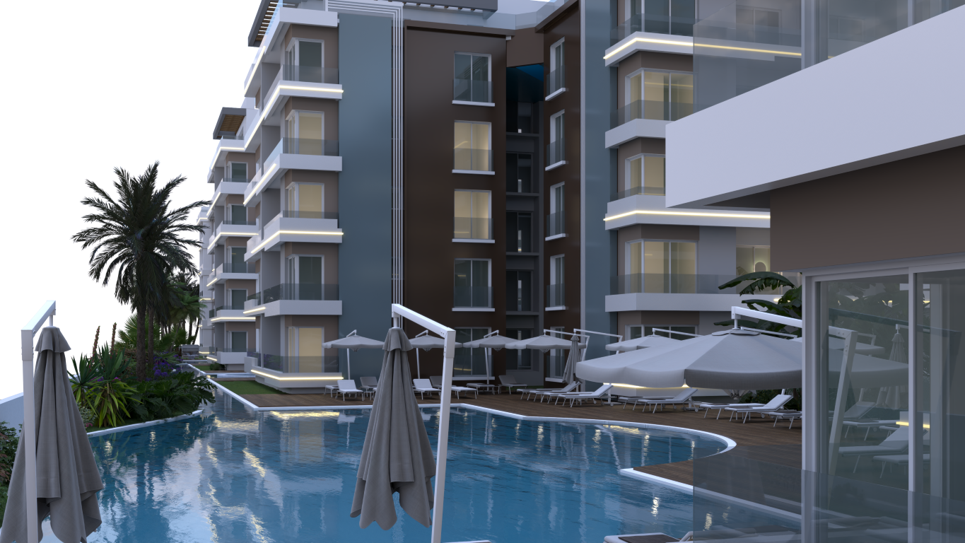 North Cyprus Residential Complex Project, 1+1, 2+1, 3+1 - Фото 15