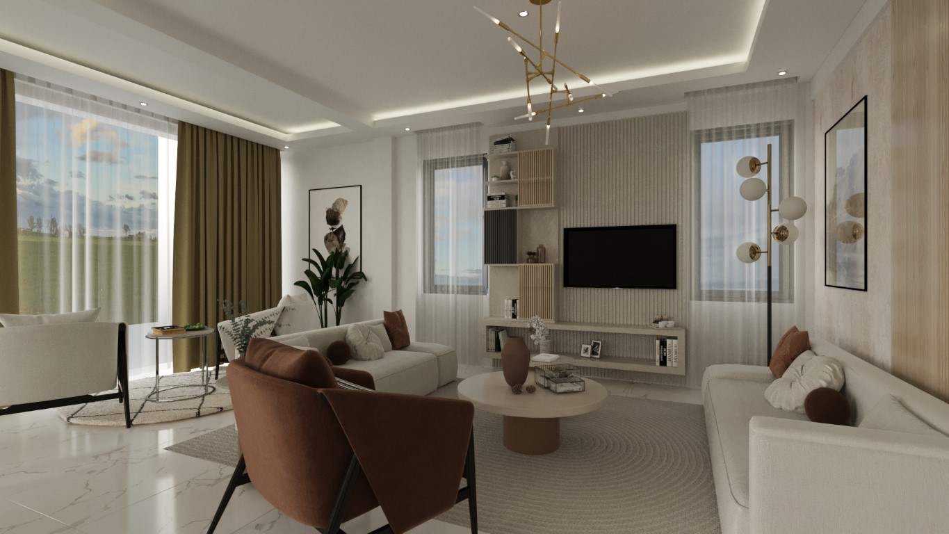 Design of new 4+1 villas in Antalya, Kadriye district - Фото 12