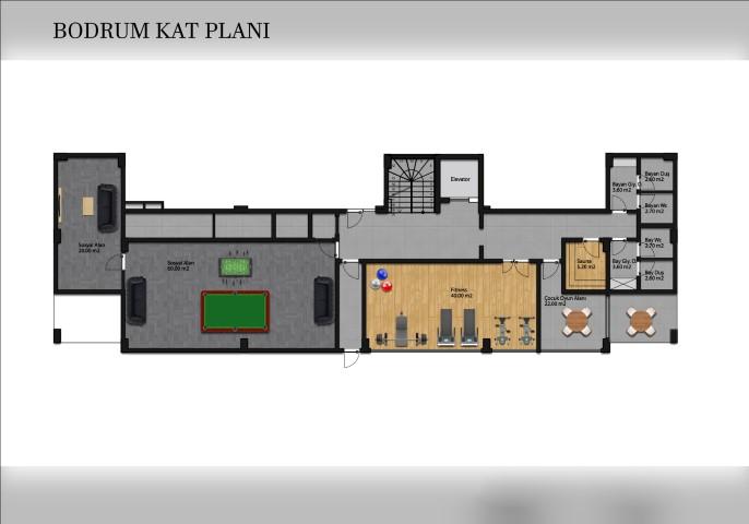 New cozy project in Alanya, Pajallar district - Фото 32