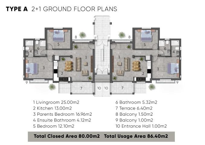 Stylish low-rise project 5 minutes walk from the sea, Esentepe - Фото 24