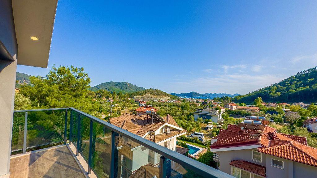 Private villa with swimming pool, with sea view in Fethiye - Фото 13