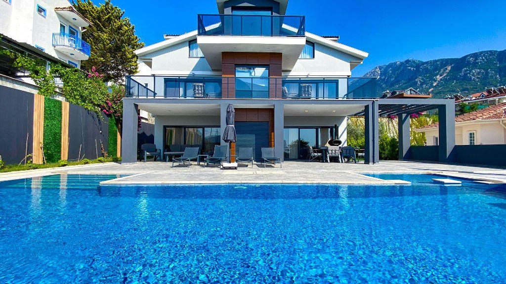 New private villa in Fethiye with swimming pool - Фото 2