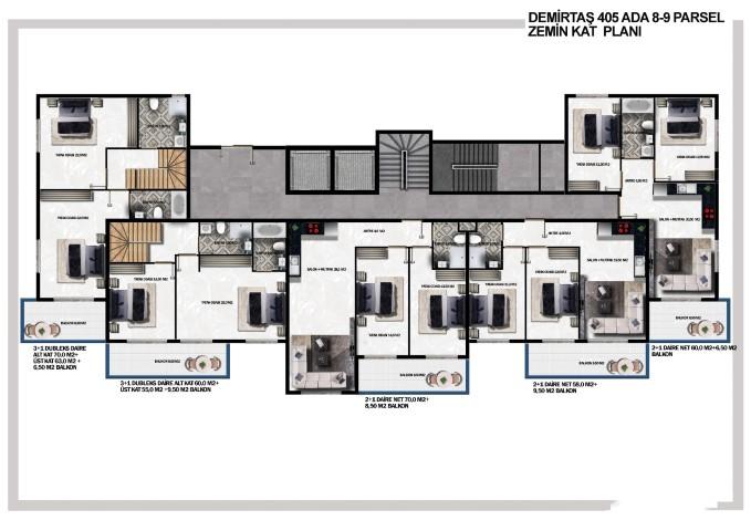 New modern project with diverse infrastructure, Demirtaş district - Фото 34