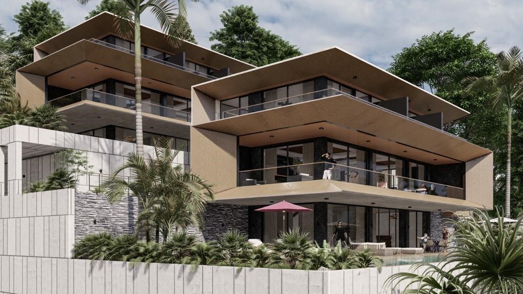 Construction of villas in the Bektas area, 5+2 apartments - Фото 2