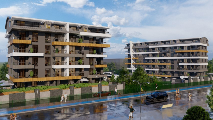 New residential complex in Gazipash, with 1+1, 2+1 apartments - Foto 2