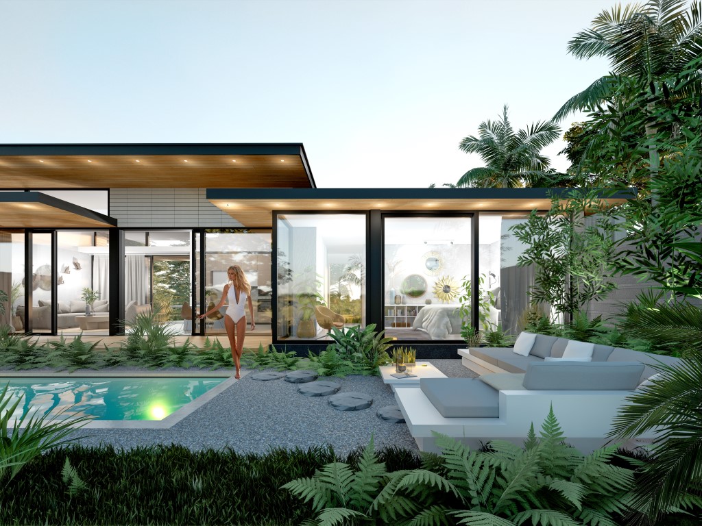 Complex villas in Bali in California style, located in the most popular area of Indonesia, Bukit - Фото 2